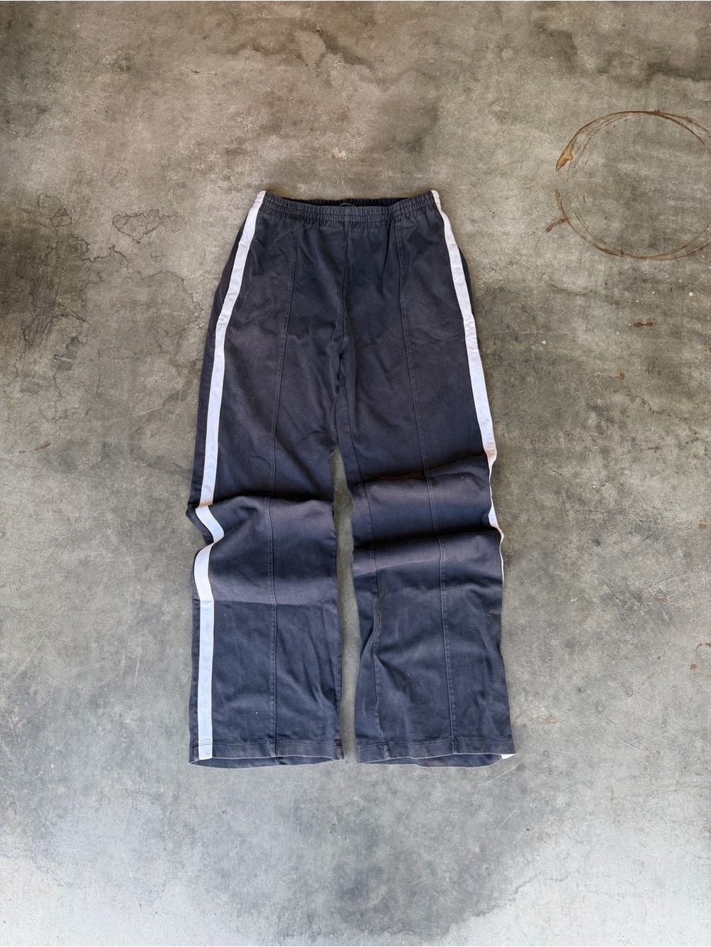 Brandy Melville Side Stripe Women’s Blue Sweatpants - OS